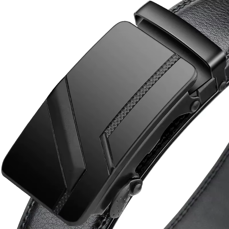 DINISITON – ceintures pour hommes d'affaires, ceintures de marque de luxe authentiques, boucles méta