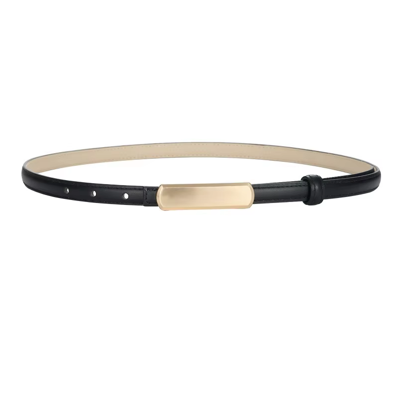 Ceinture tressée réversible à la mode pour femme, ceinture en jean tendance de style coréen à porter