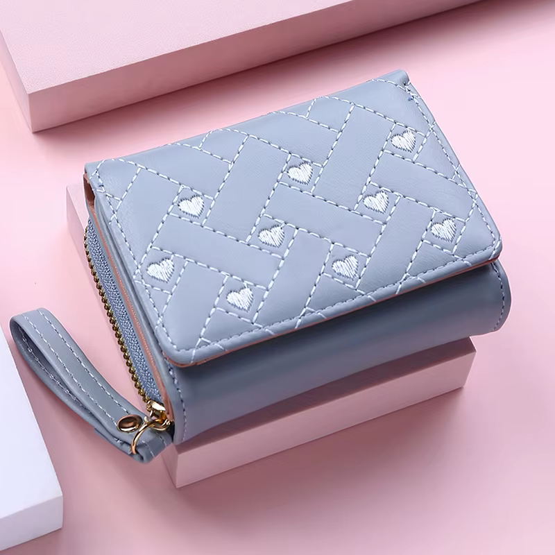 Portefeuilles pour femmes Kawaii mignon portefeuille de luxe concepteur dame portefeuille rose sac à
