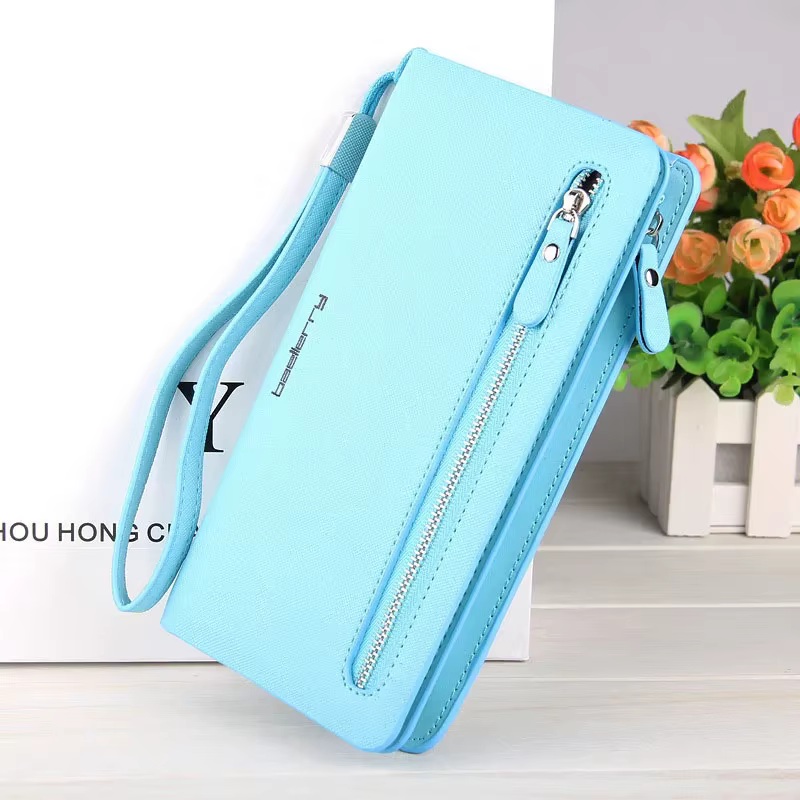 2025 populaire femmes portefeuille fermeture éclair de qualité supérieure femme portefeuille sac à m