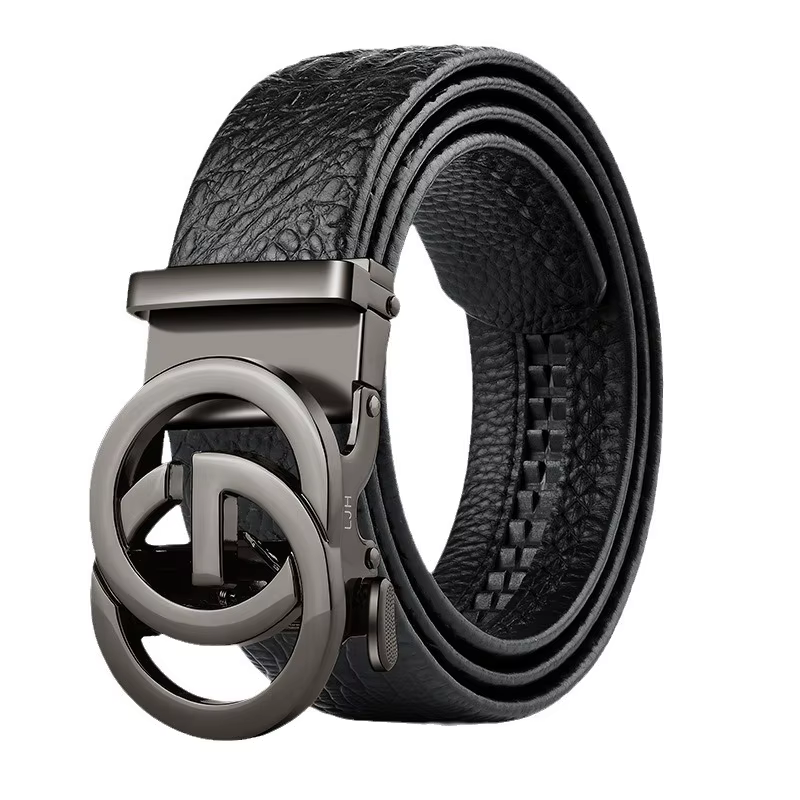 2025 nouveau 3.5cm or Chrome boucle automatique concepteur boucle de ceinture mode hommes d'affaires