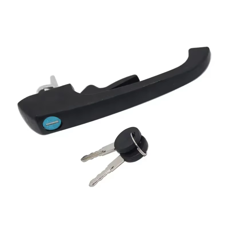 Poignée de porte avec clé pour Volkswagen, Tipo 2, T2, Kombi Mod.33, Iltis LT, LT 4x4, 2118ino 205N,