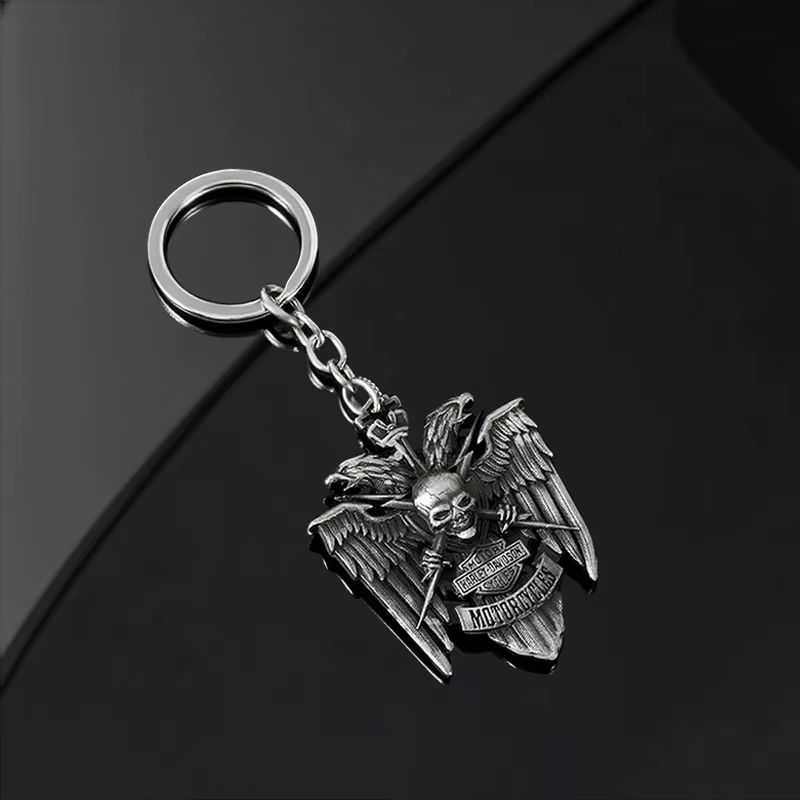 Porte-clés en métal pour moto, pendentif, lanière pour Harley Davidson Electra Glide Ultra Classic, 
