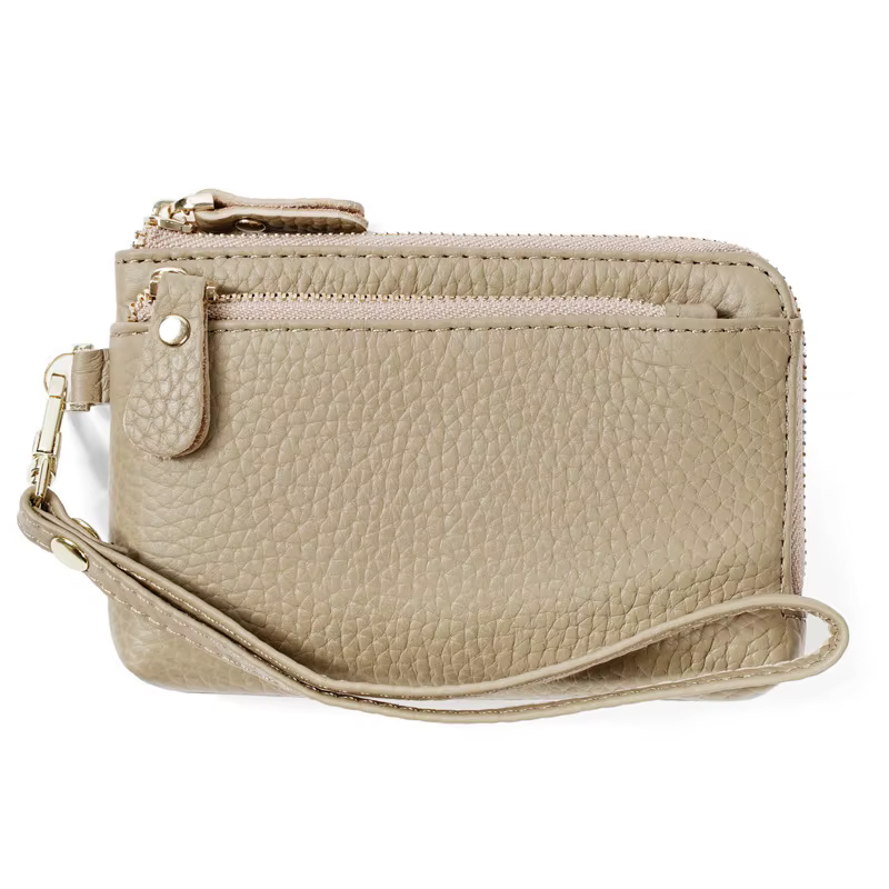 Portefeuille en cuir PU pour femmes, Style européen et américain, porte-cartes multi-compartiments d