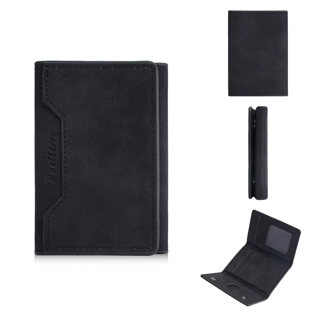 Nom gravure Mini Simple hommes carte portefeuilles nouveaux sacs à cartes courtes marque mâle sac à 