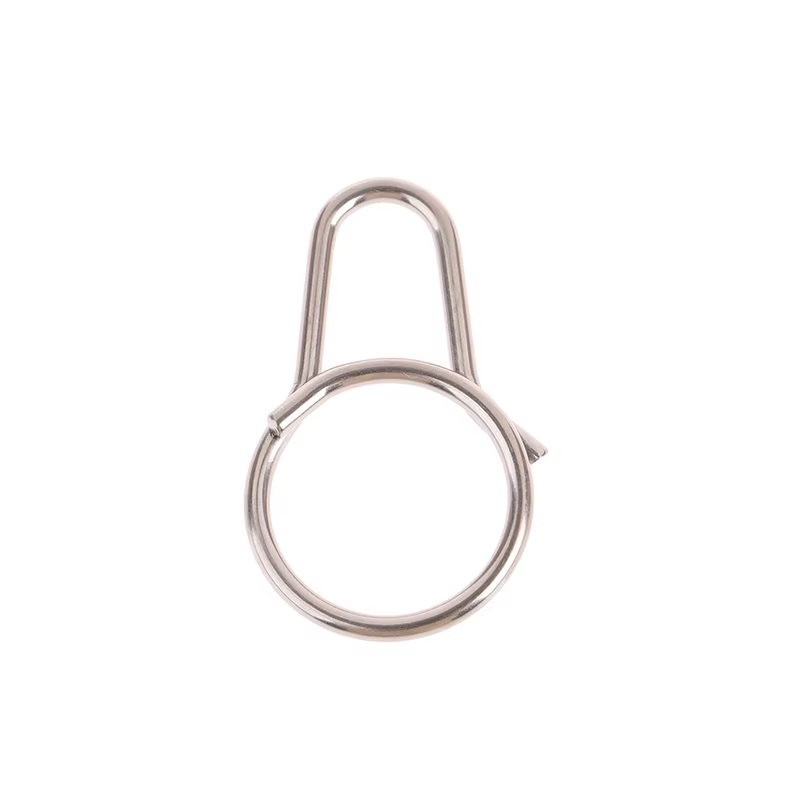 Porte-clés en alliage de titane avec clip ceinture, attache rapide, boucles de suspension, pendentif