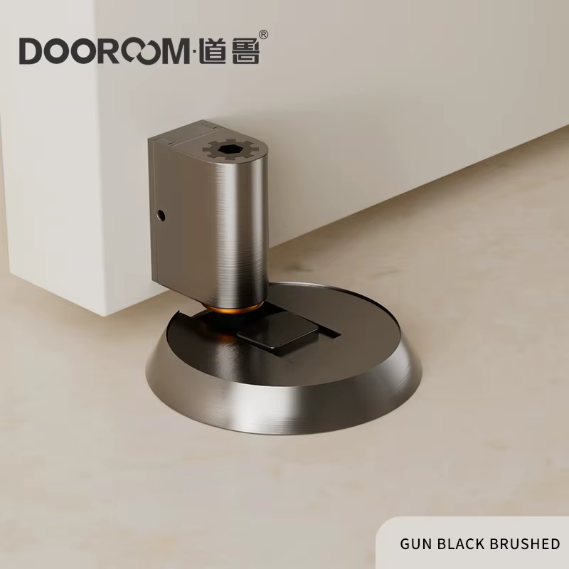 DOOROOM – butée de porte coupe-vent et Anti-Collision, Simple, sans poinçonnage, Stable et Durable,