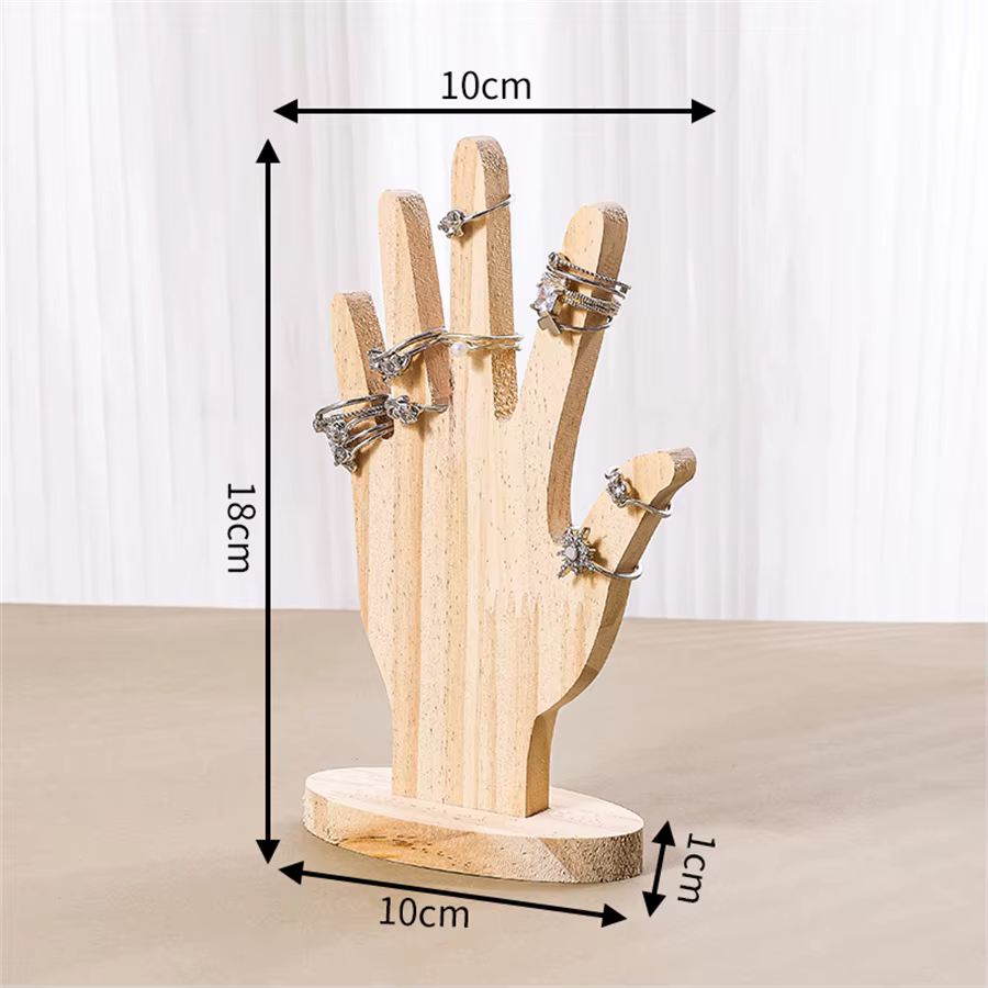 Présentoir à bijoux en forme de main, support multifonctionnel pour bijoux, présentoir de bracelet e