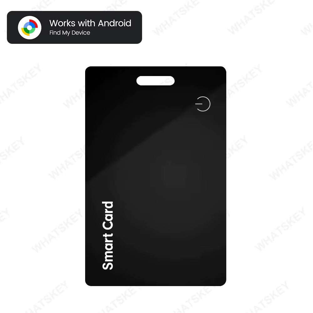 Carte de suivi Google Find My Wallet pour Android - Balise intelligente Bluetooth ultra-fine recharg