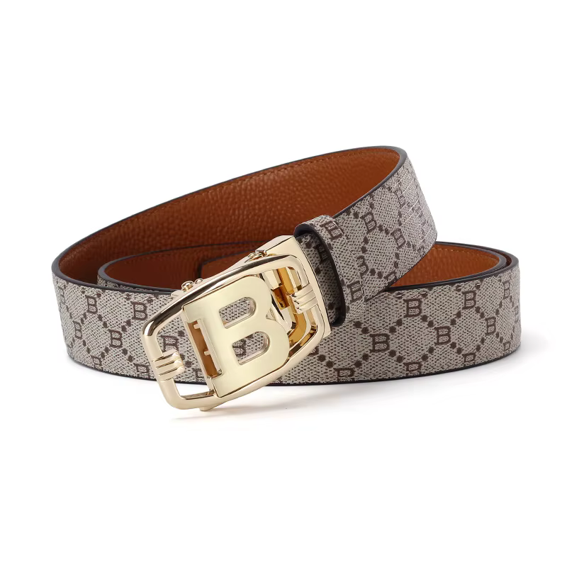 2025 large 34mm ceinture pour hommes d'affaires marque de luxe alliage métal boucle concepteur toile