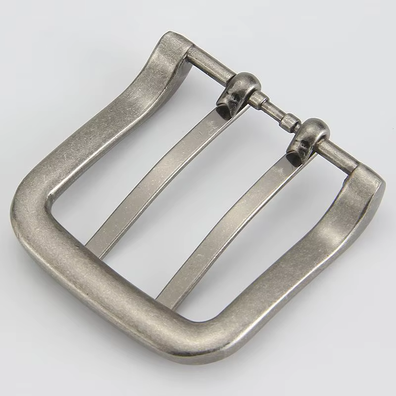 Boucles de ceinture en métal de 40mm, 1 pièce, barre d'extrémité à Double broche, haute qualité, ada
