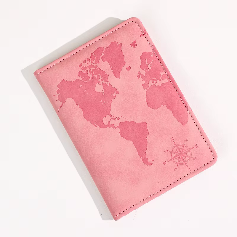 Porte-passeport en cuir, étui pour passeport, porte-billets, porte-carte d'identité, accessoires de 