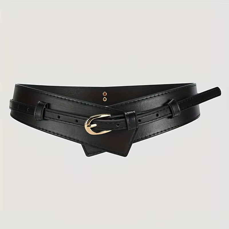 Ceinture décontractée pour femmes, ceinture large au design rétro et tendance, idéale pour les voyag