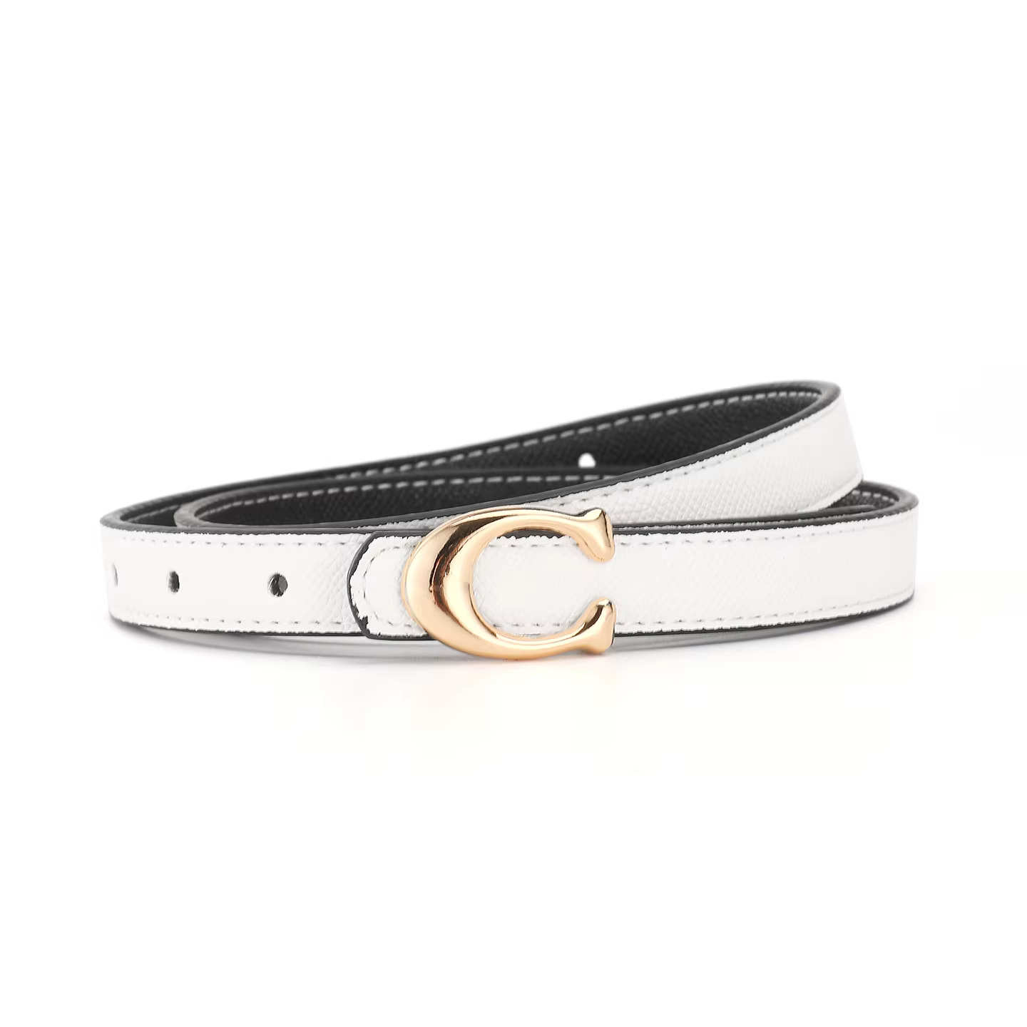 Ceinture en cuir de luxe pour femme avec boucle en alliage de créateur, idéale pour jeans, pantalons