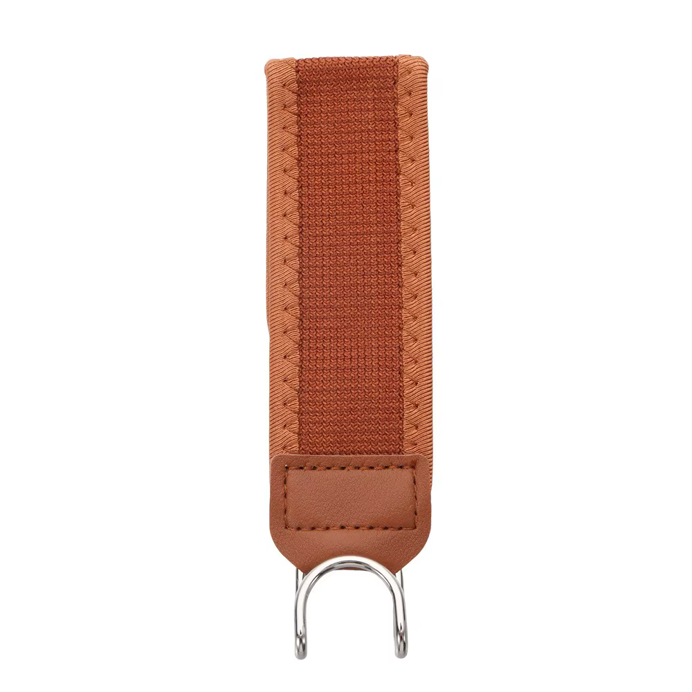 Nouveau Crochet de ceinture sans boucle unisexe, boucle de taille en Velcro, crochet en métal confor