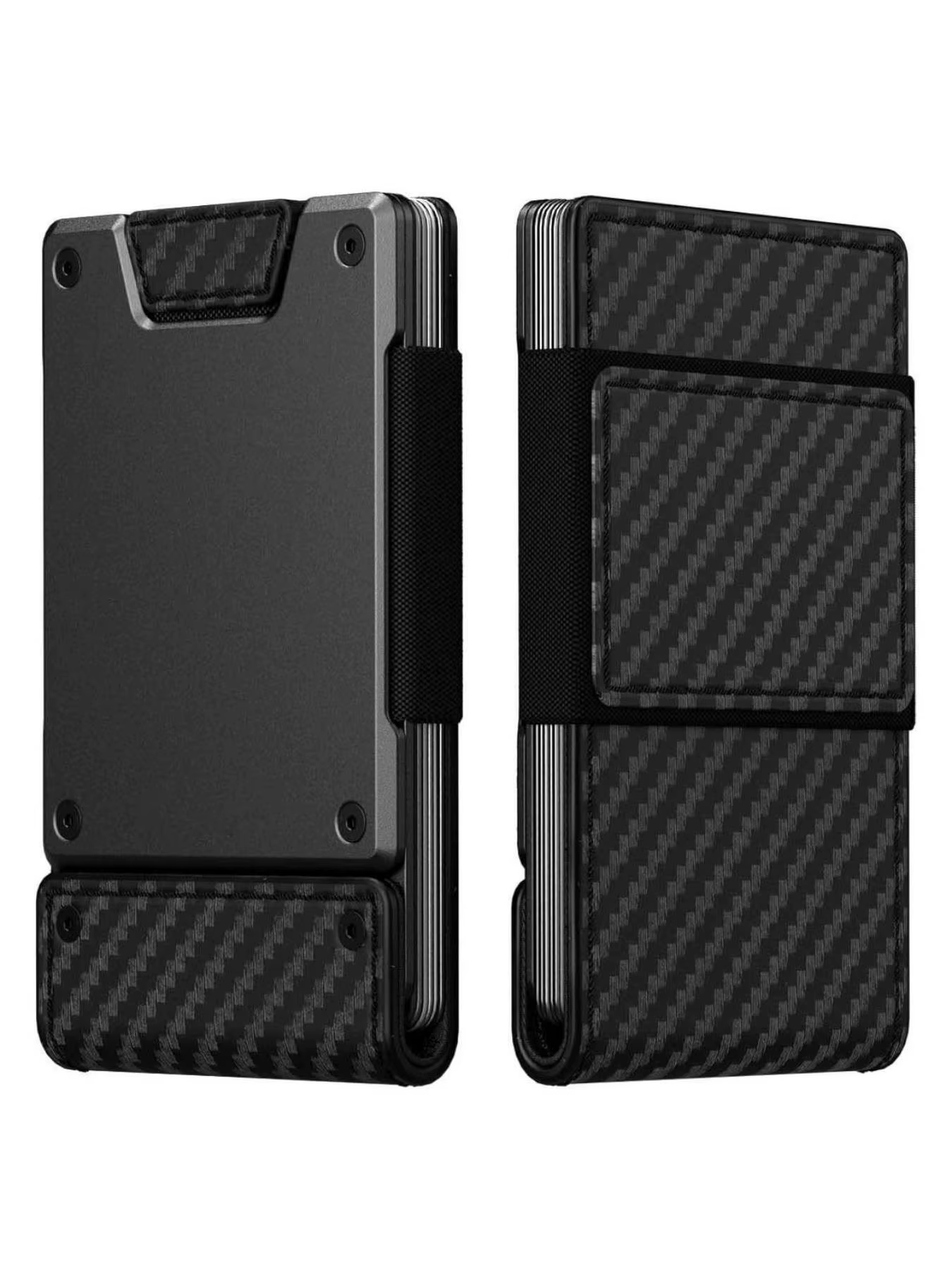 Portefeuille en cuir de luxe pour hommes, porte-cartes bloquant RFID avec ouverture et fermeture, ty