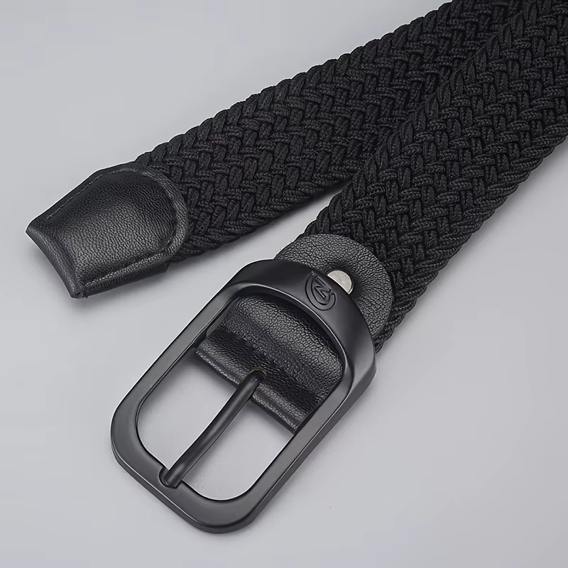 Ceinture élastique tissée décontractée pour hommes et femmes, ceinture de sport de plein air, ceintu