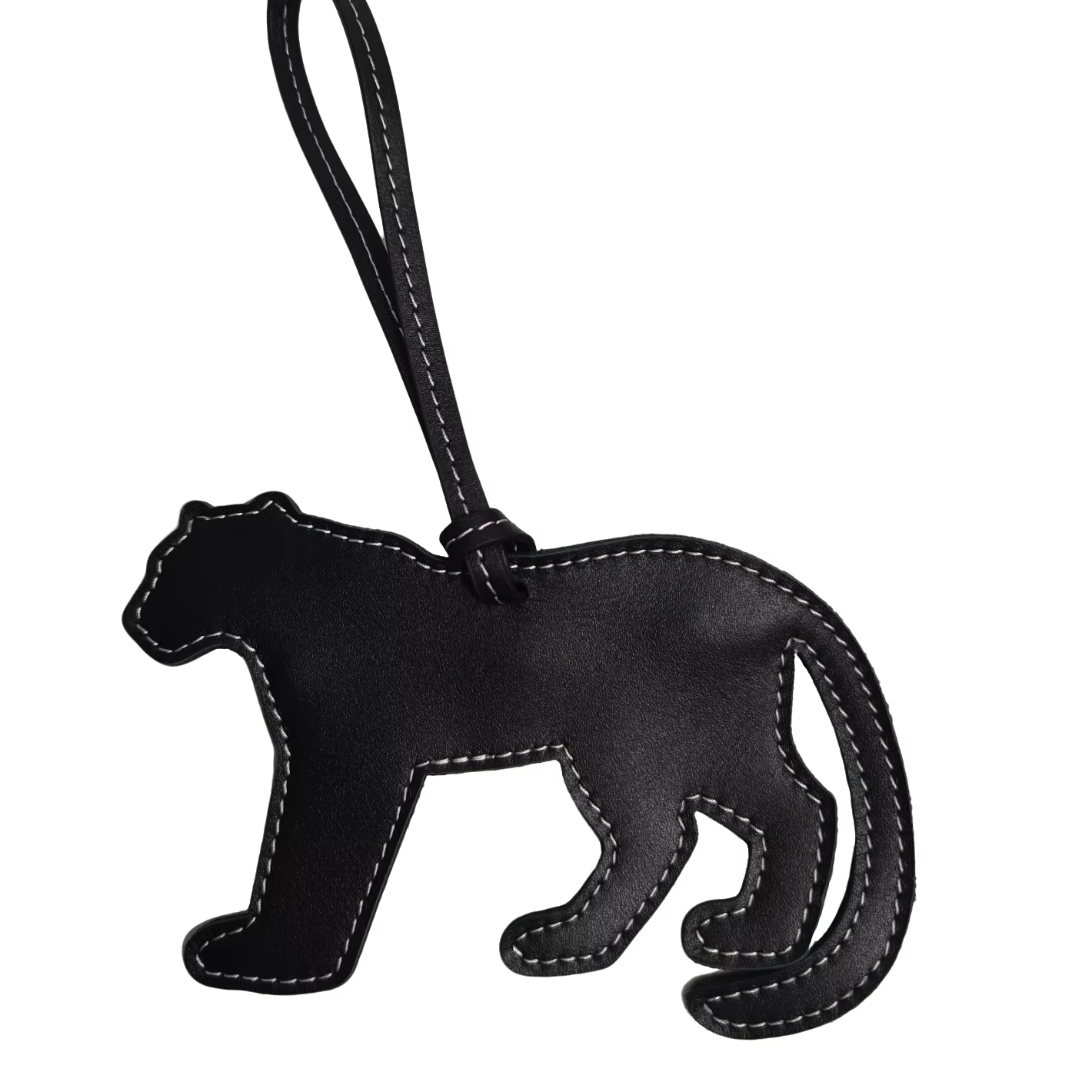 Porte-monnaie à motif léopard, sac banane en cuir à poils motif panthère, accessoire animal sauvage