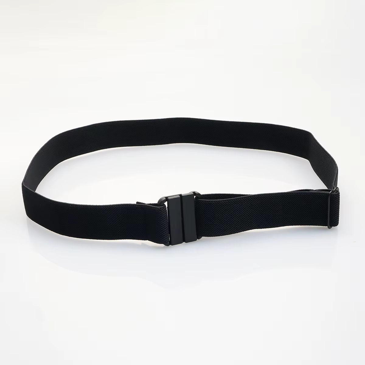 Ceinture élastique décontractée de couleur unie, Ultra légère, sans métal, longueur maximale 140cm