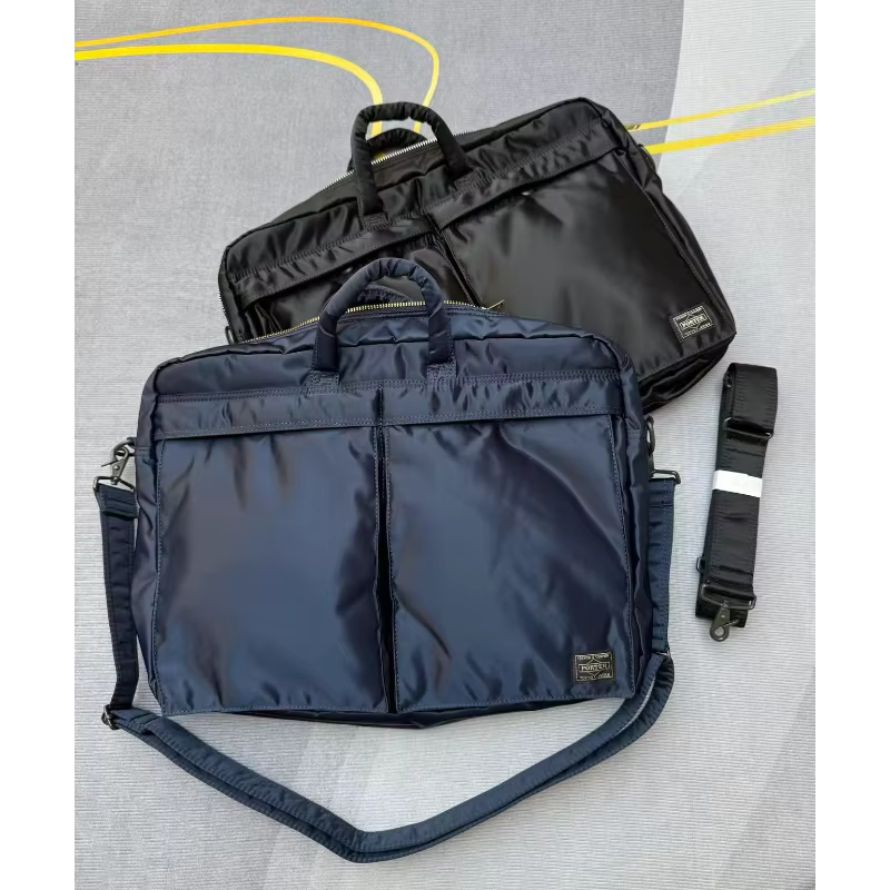 Porte-documents Porter Tanker 2way en nylon, sacoche pour homme, sacoche pour ordinateur portable, s