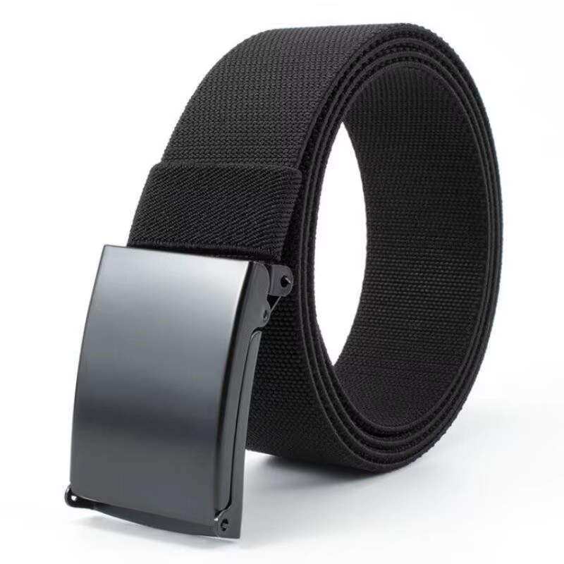 Nouvelle ceinture élastique tressée en nylon pour hommes/femmes, ceinture de sport multifonctionnell