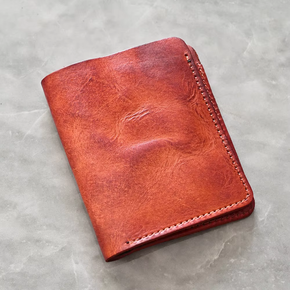 porte monnaie pour homme vintage en cuir véritable pour hommes et femmes, portefeuille minimaliste,