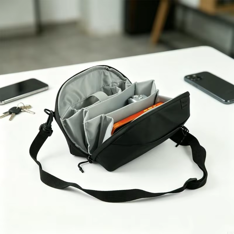 Pochette portefeuille pour clés téléphone, tissu Oxford résistant à l'eau, plusieurs poches, à bando