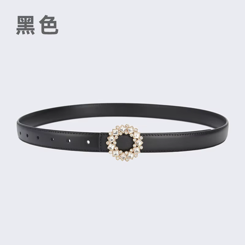 Ceinture fine pour femme incrustée de strass et de perles, ceinture en jean pour femme, ceinture déc