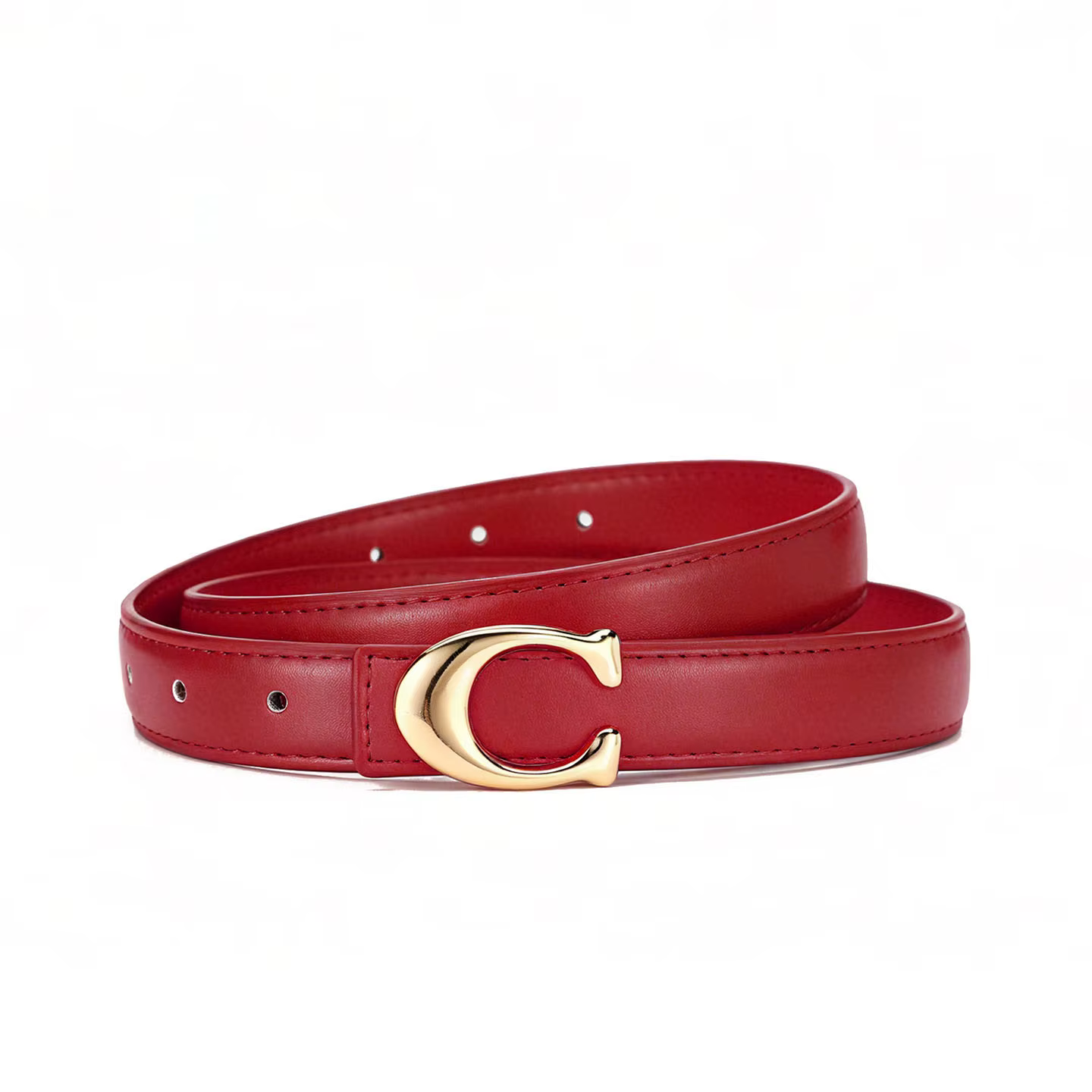 Ceinture en cuir de luxe pour femme avec boucle en alliage de créateur, idéale pour jeans, pantalons