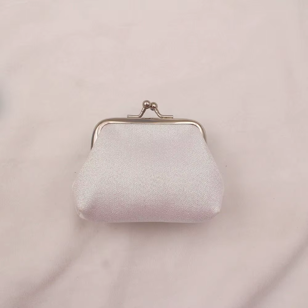Porte-cartes portable brillant, porte-monnaie, sac de rangement, petite pochette, sac à main à fermo