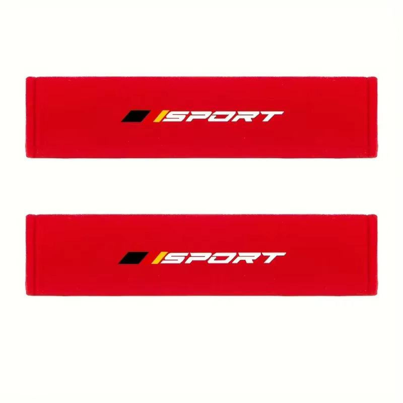 Coussins de ceinture de sécurité de voiture doux et confortables, 2 pièces, coussins de ceinture de 