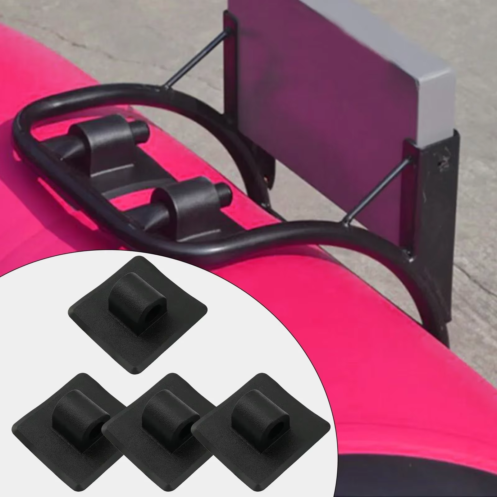 Support de moteur de bateau gonflable, support de moteur hors-bord de kayak, pièce de moteur de voil