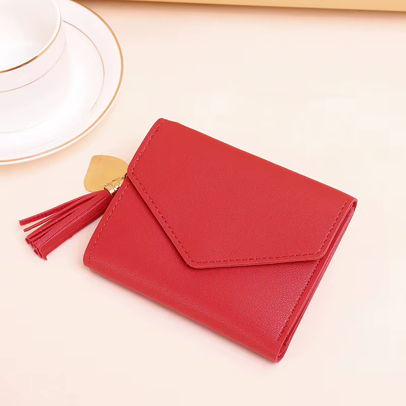 2024 mode femmes portefeuilles Simple fermeture éclair sacs à main noir blanc gris rouge longue Sect
