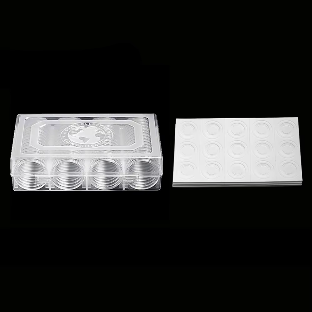 Boîte de collecte pour pièces de monnaie, porte-monnaie, capsules de stockage, boîtes de protection,