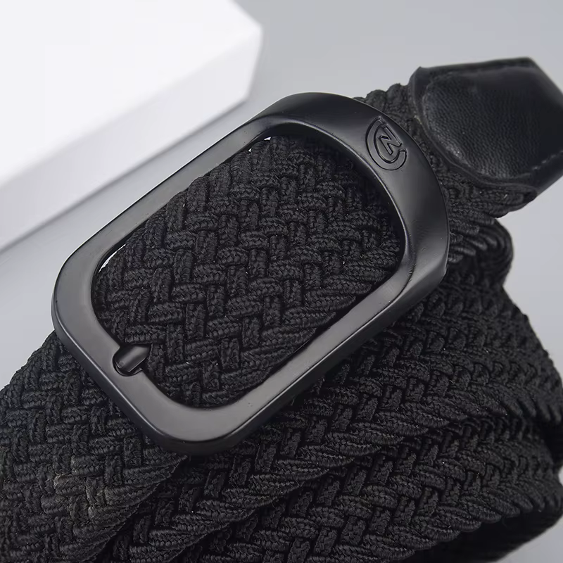 Ceinture élastique tissée décontractée pour hommes et femmes, ceinture de sport de plein air, ceintu