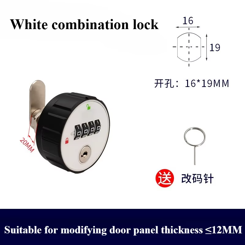 Petite serrure à Code de porte d'armoire mécanique, pour rangement de fichiers en fer, armoire, tiro