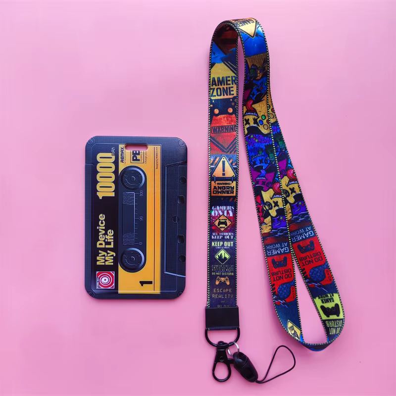 Porte-cartes à bande rétro, lanière d'appareil photo, sangle de cou, étui pour cartes de crédit, por