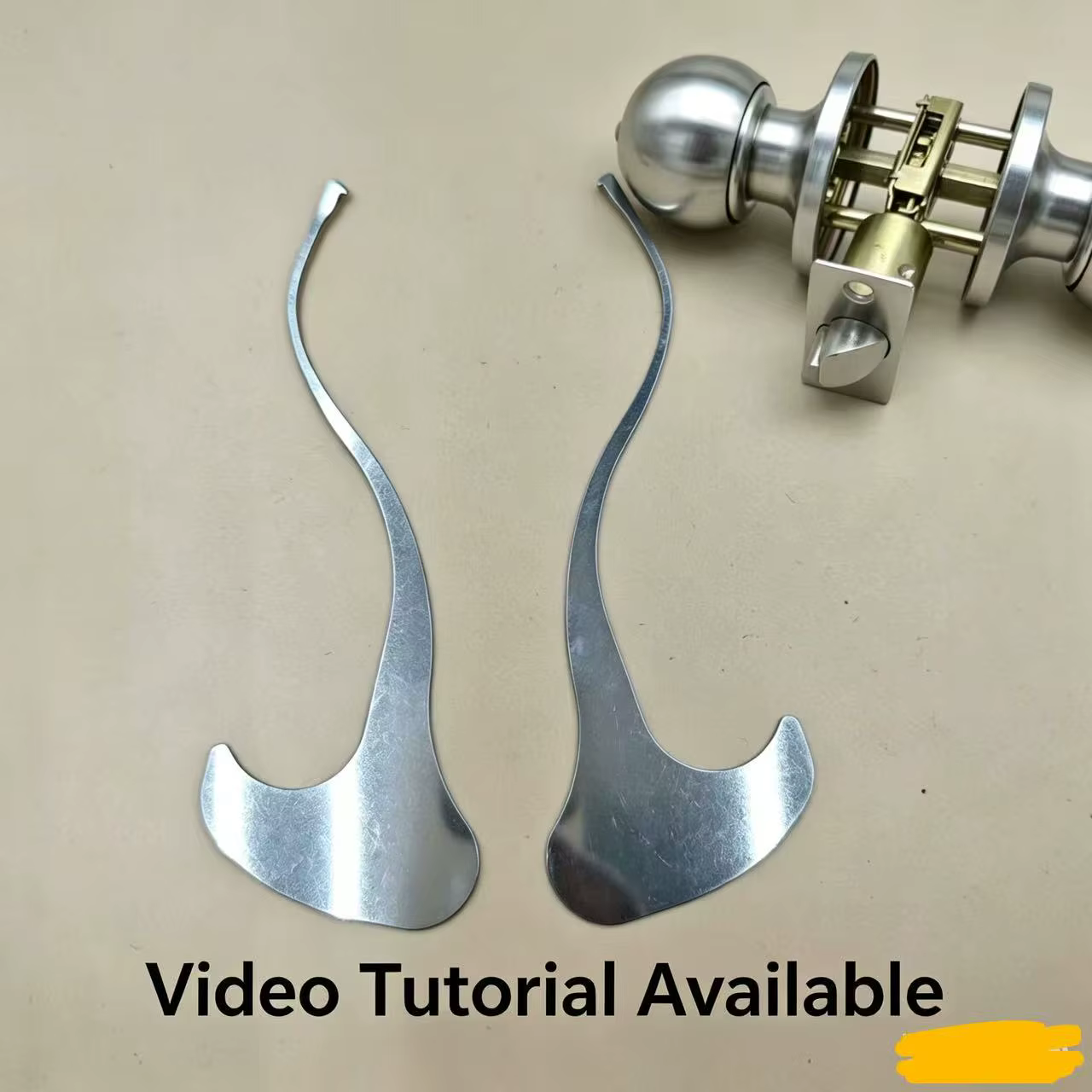 Lot de 2 outils professionnels de déverrouillage d'urgence pour serrures à bille – Kit d'ouverture e