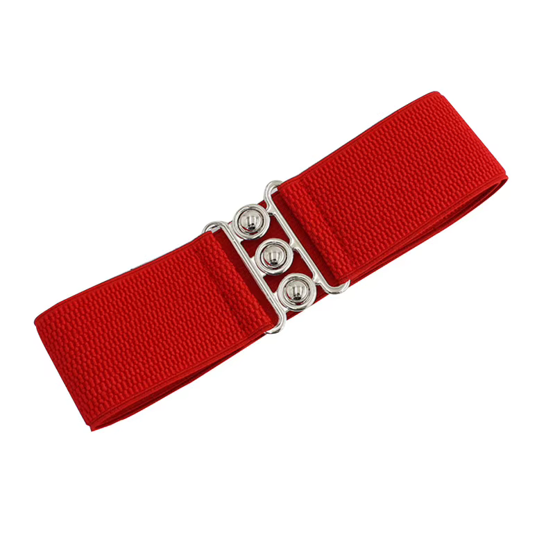 Paire élastique pour femmes, ceinture à boucle, large, Cummerbund, ceinture décorative pour robes, c