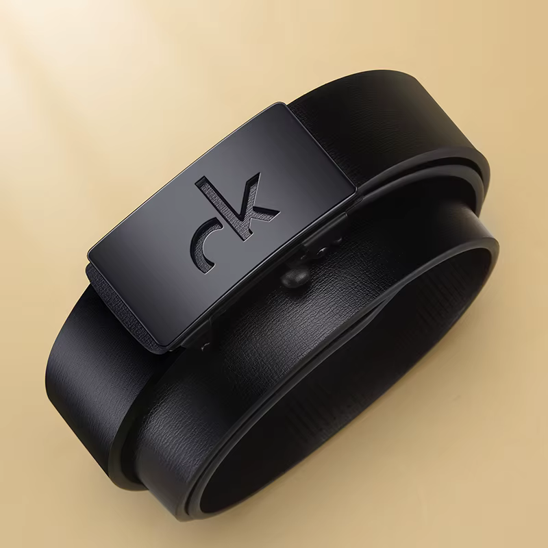Ceinture d'affaires rétro Simple en alliage pour hommes, boucle automatique, avec short, accessoires