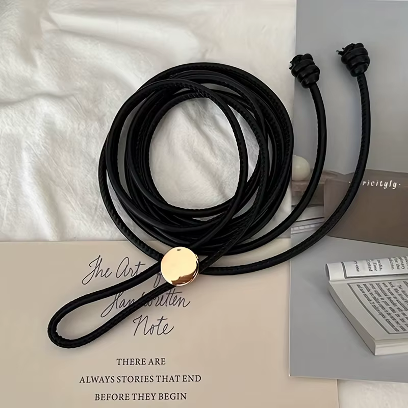 Ceinture réglable pour femmes, fermeture à boucle Non amovible, ceinture pour occasions quotidiennes