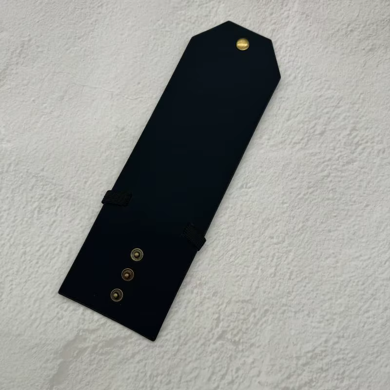 Portefeuille en cuir PU / Porte-monnaie — Porte-billets à accès rapide — Clip organisateur, porte-bi