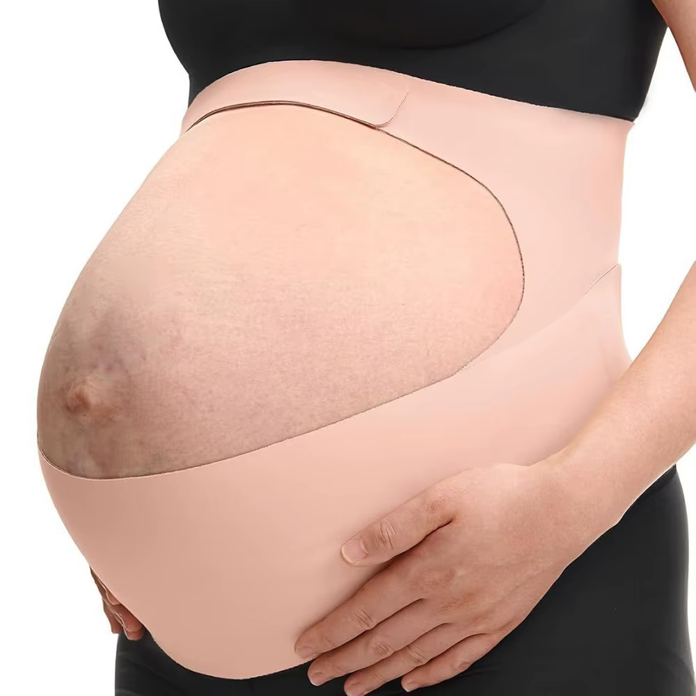 Ceinture de maternité monopièce réglable pour le soutien de la taille et de l'abdomen, fine, pour fe