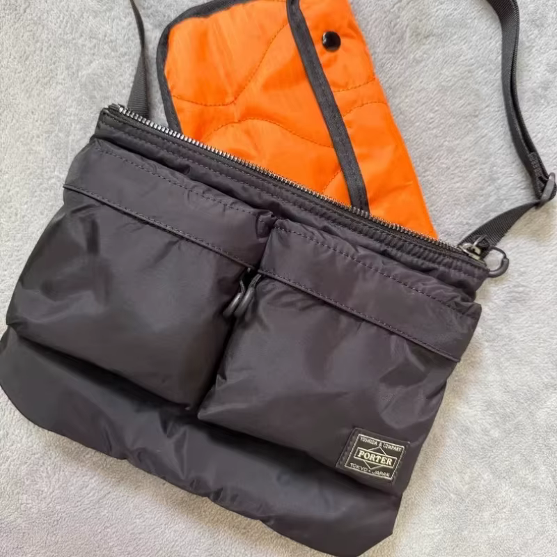 Sac à bandoulière Porter Force, sac d'école, sac de sport en nylon durable, sac bandoulière multifon
