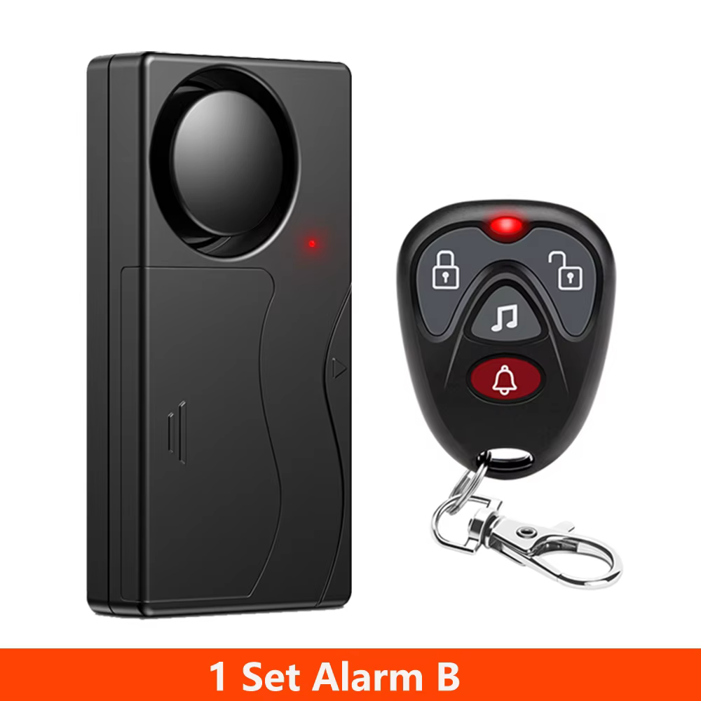 Awapow – alarme sans fil à vibrations pour vélo et moto, alarme antivol pour porte et fenêtre, 110dB
