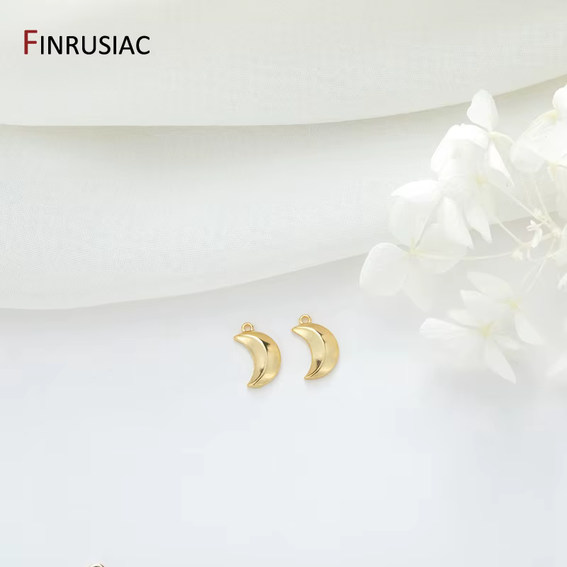 Étiquette porte-bonheur plaquée or 14 carats, pendentif de marque Kpop Hip-Pop, composant de fabrica