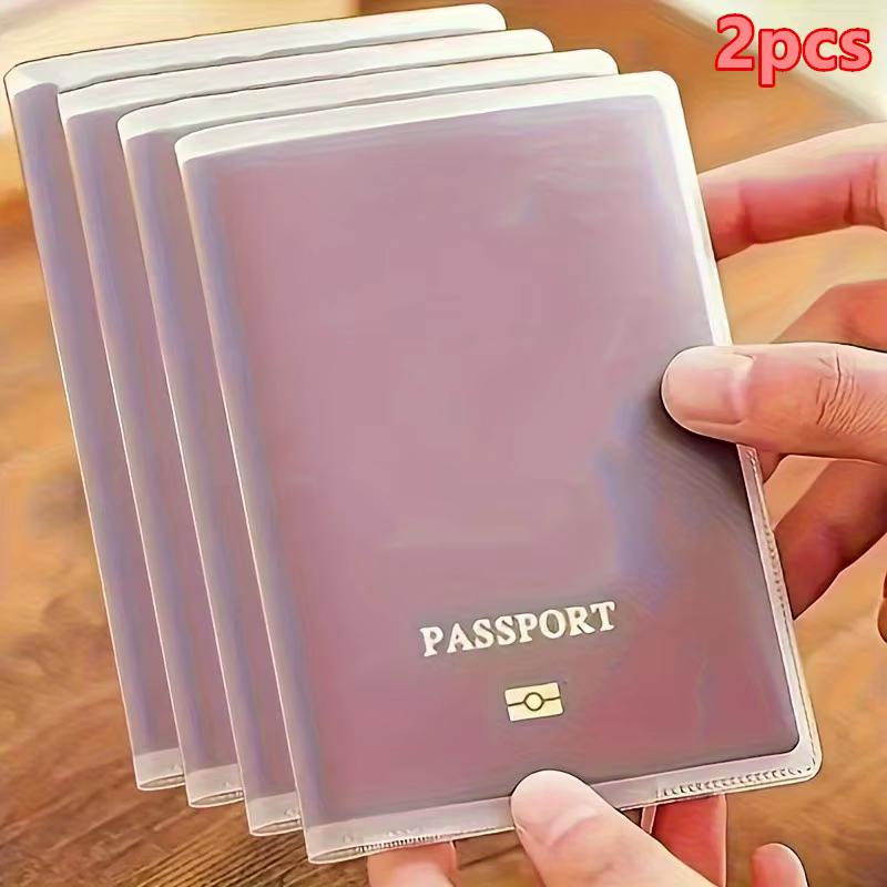 [Porte-passeport] Porte-passeport durable avec plusieurs emplacements pour cartes, protection anti-r