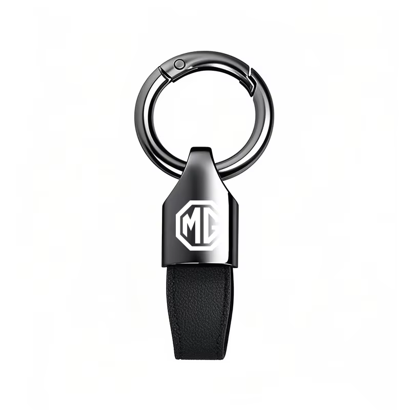 Porte-clés de luxe en daim/métal pour hommes et femmes, porte-clés à la mode pour Morris Garages MG 