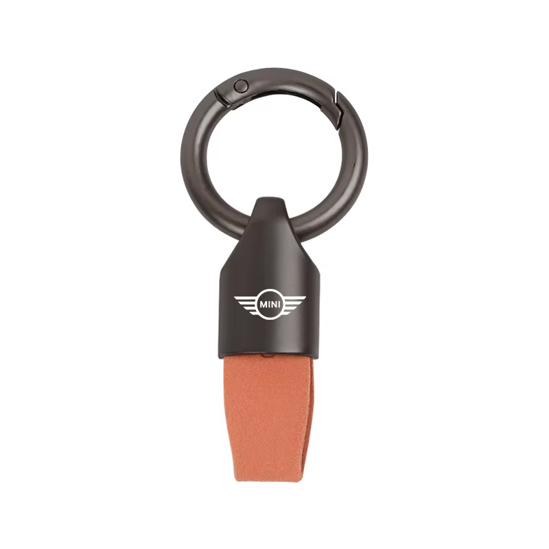 Porte-clés de luxe en daim, 3 styles, cadeau pour Mini Cooper JCW Works R56 R50 F54 F55 F56 F57 F60 