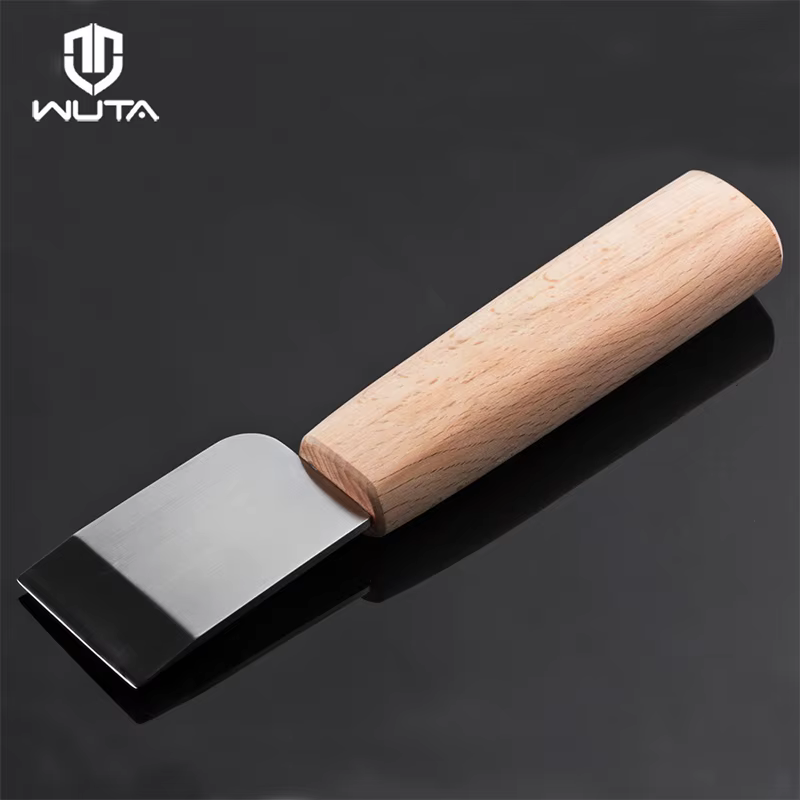 WUTA-Couteau de coupe professionnel pour l'artisanat du cuir, lame en acier à grande vitesse, affûta